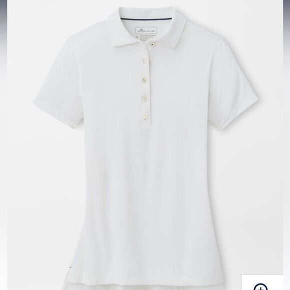 Peter Millar Perfect Fit Performance Polo White XL Nwt in packaging - Picture 1 of 10